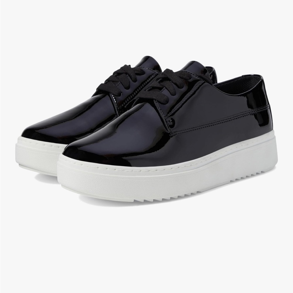 Eileen Fisher Prop Patent Platform Sneakers